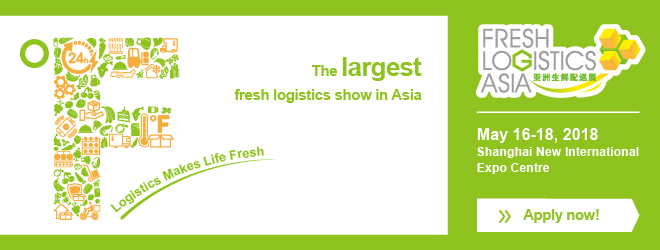 Apply for fresh logistics Asia 2018 booking stands